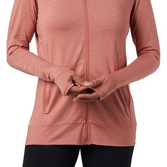 Columbia Women's Place To Place II Full-Zip - Dark Coral Heather - Size M  - New - Picture 5 of 5